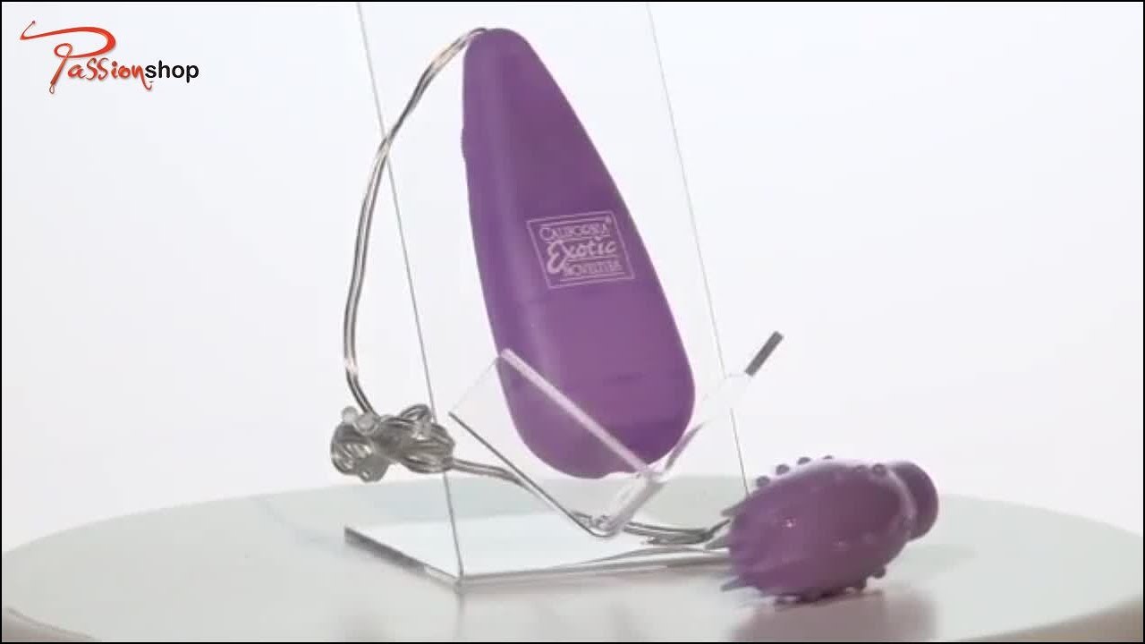 Pocket Exotics Silicone Slims Nubby Bullet | Compact Silicone Massager Demo