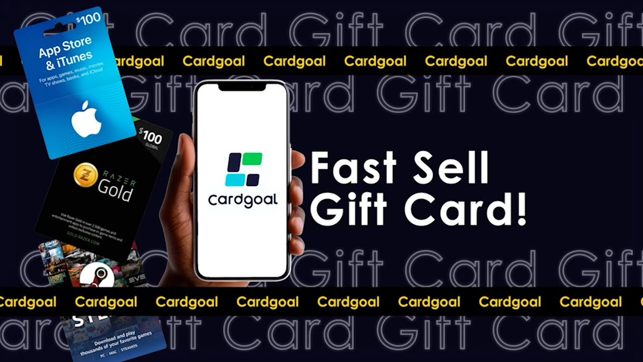 Fast sell gift card on Cardgoal!