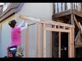 How to Build a Lean To Shed - DIY Framing and Siding (Part 1)