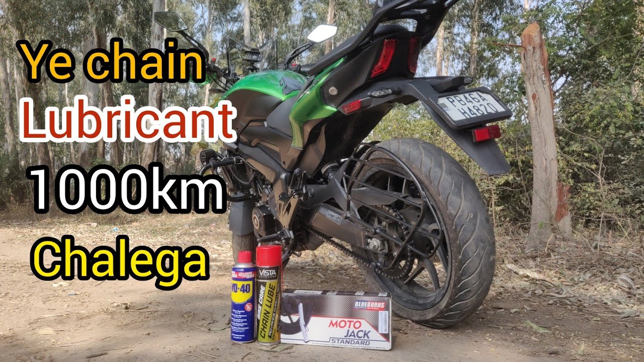 Bike chain lube and clean Akele bike ki chain lube kaise kare