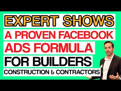Proven Facebook Ads Strategy For Construction, Contractors, Builder  - Step-By-Step Tutorial
