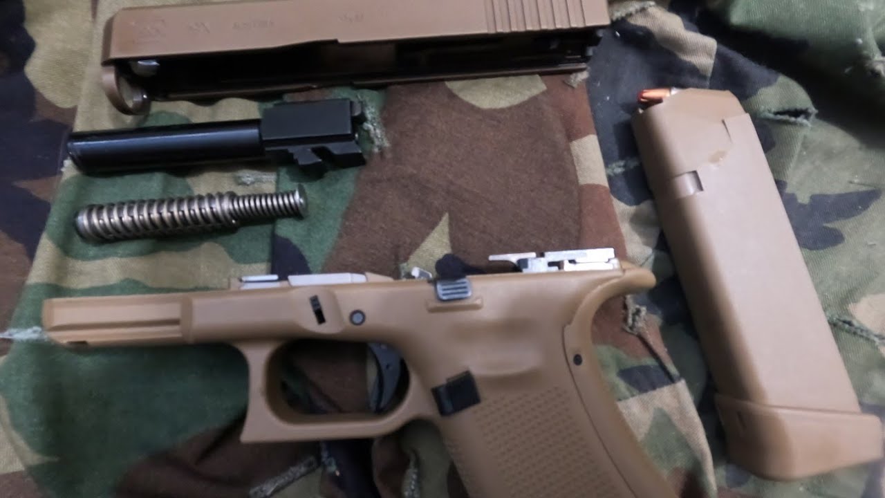 how to disassemble Glock 19x / como desmontar - YouTube