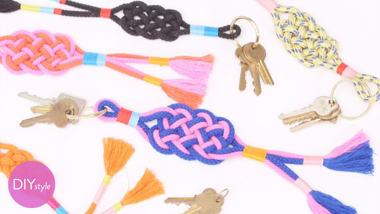 Box Knot Keychain Craft DIY Style with Erin Furey Martha Stewart YouTube