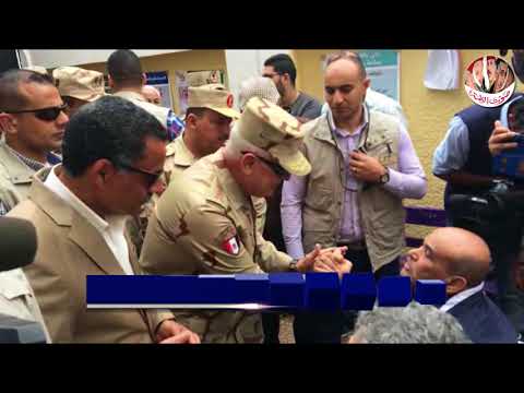 رئيس أركان حرب القوات المسلحة يتفقد اللجان الانتخابية فى الإسماعيلية