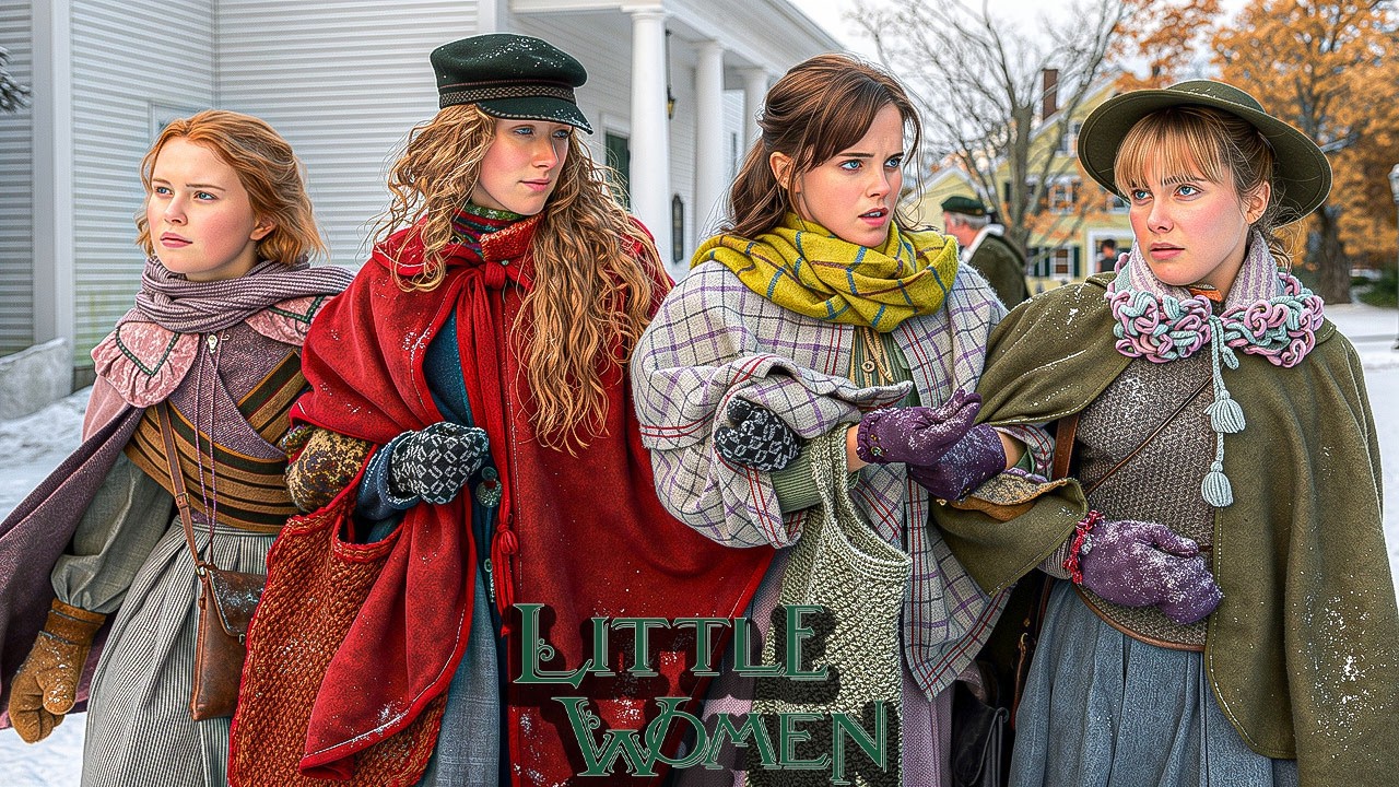 Little Women में पैसों को लेकर आपस में झगड़ा हो गया | Best Movie Scene |  Emma Watson |