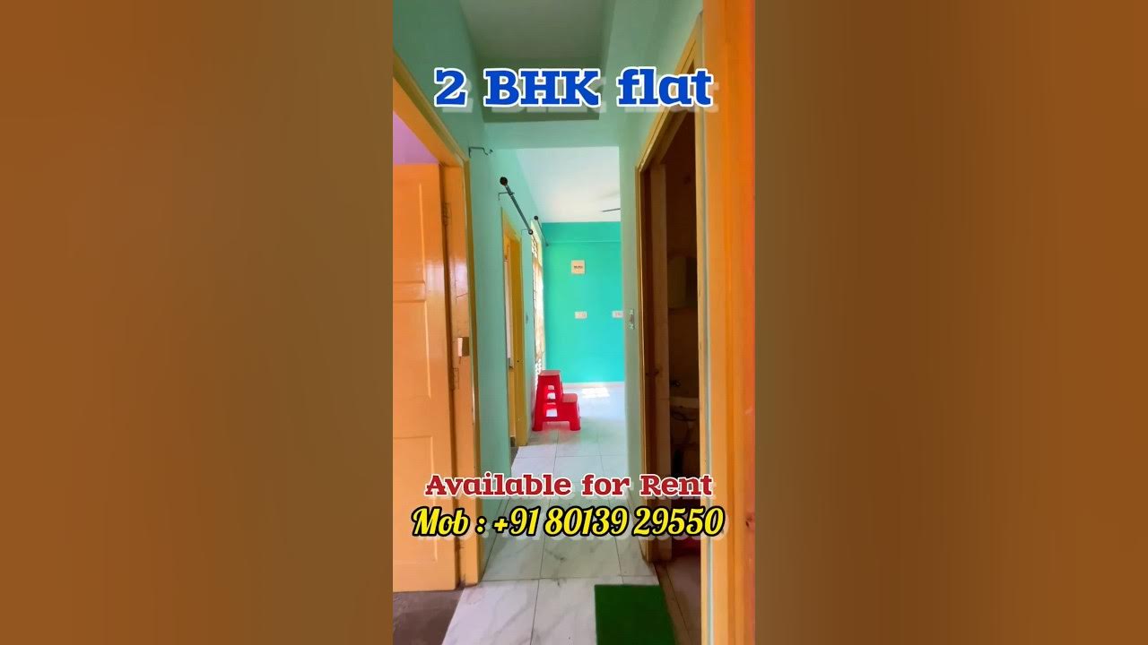 2BHK Flat 🏡 Available For Rent Moonbeam Housing Complex New Town