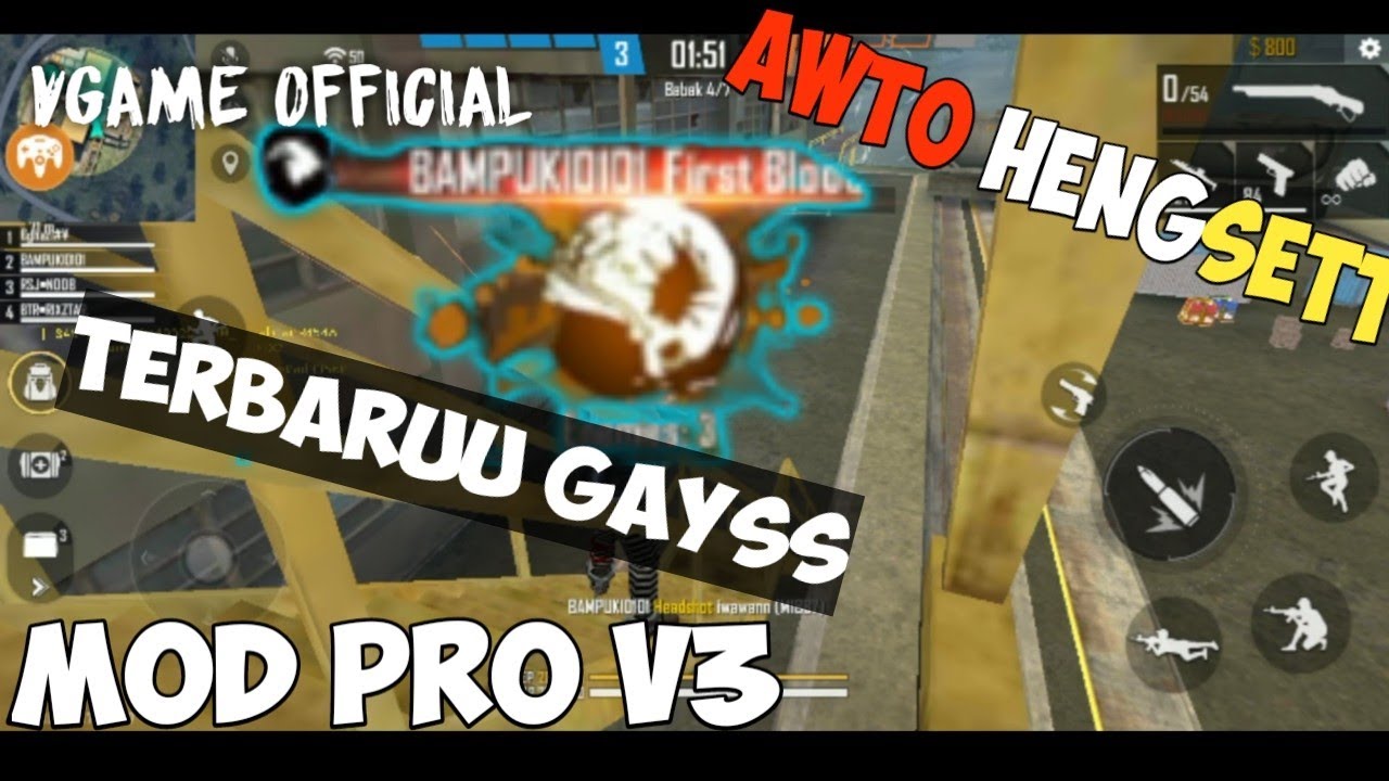 MOD MENU VIP MOD PRO V3 TERBARU  YouTube