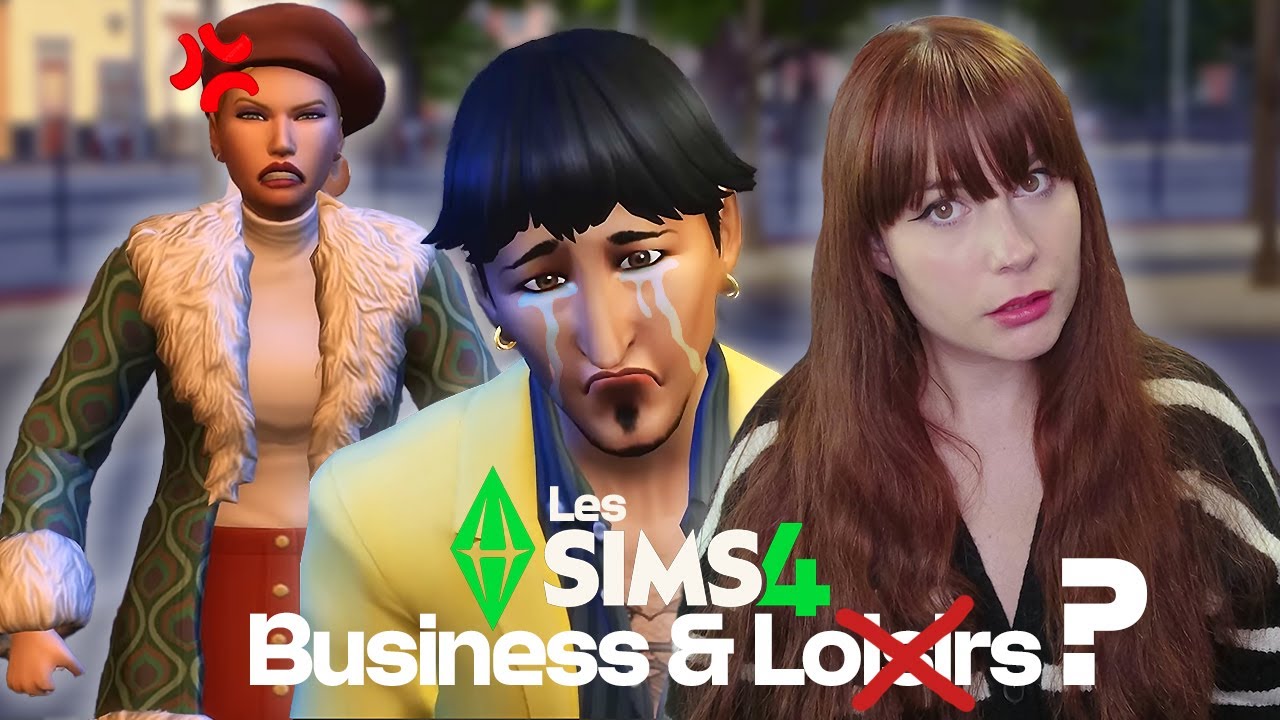 Un mauvais nom ? Réaction au trailer de gameplay Les Sims 4 Business et Loisirs