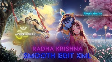 Radha Krishna Status || Radha Krishna Cute Edit Xml || Ae Inspired 