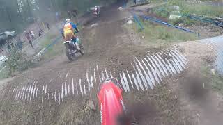 JDay Offroad Crow Hill GP C250 Moto 1 - Battle with Cam Gagnon