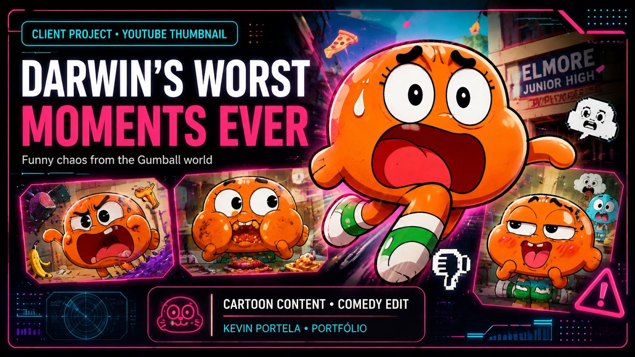 Darwin’s Worst Moments EVER | The Amazing World of Gumball
