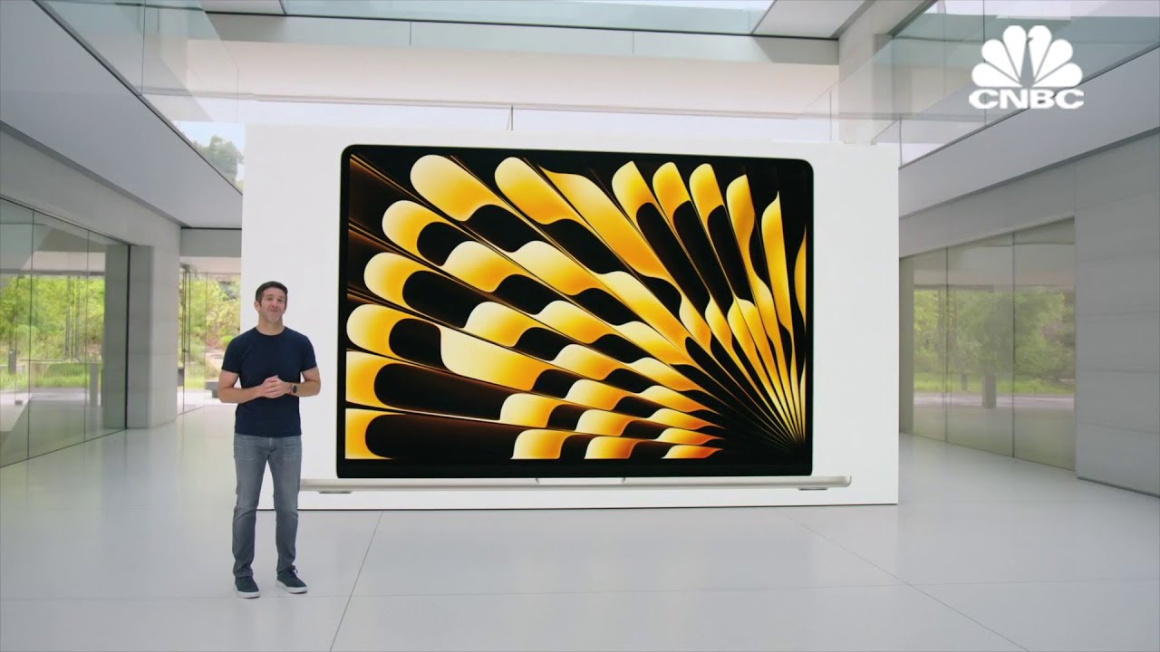 Apple unveils new 15-inch Macbook Air laptop - YouTube