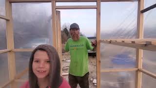 First Greenhouse Build - Off Grid Kentucky Homestead