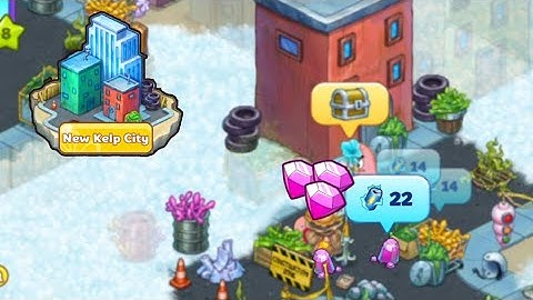 Gemstone in New Kelp City - SPONGEBOB ADVENTURES IN A JAM