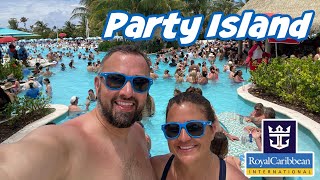 We Visited Royal Caribbean's Party Island | Royal Caribbean Independence of the Seas VLOG