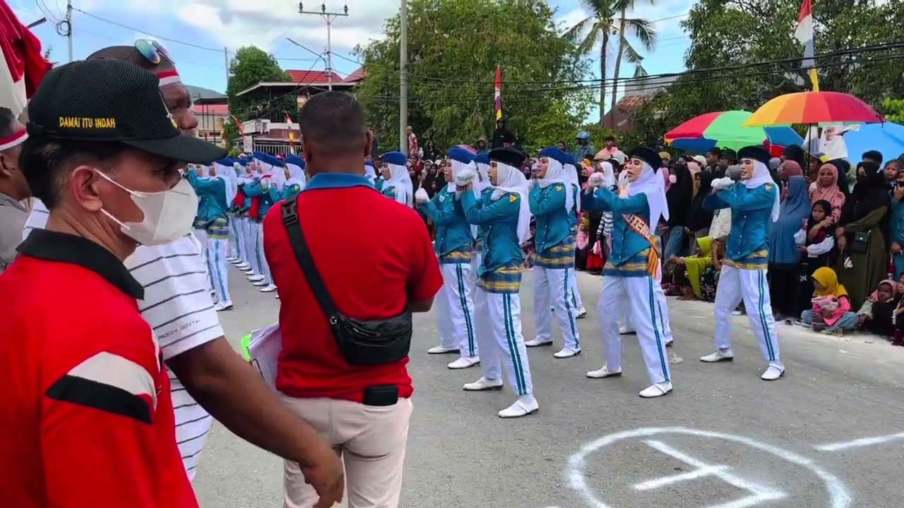 VARIASI BARISAN PUTRI SMKN 6 Lakudo Buton Tengah | HUT KEMERDEKAAN RI KE 78