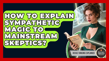 How To Explain Sympathetic Magic To Mainstream Skeptics? - Occult Origins Explained