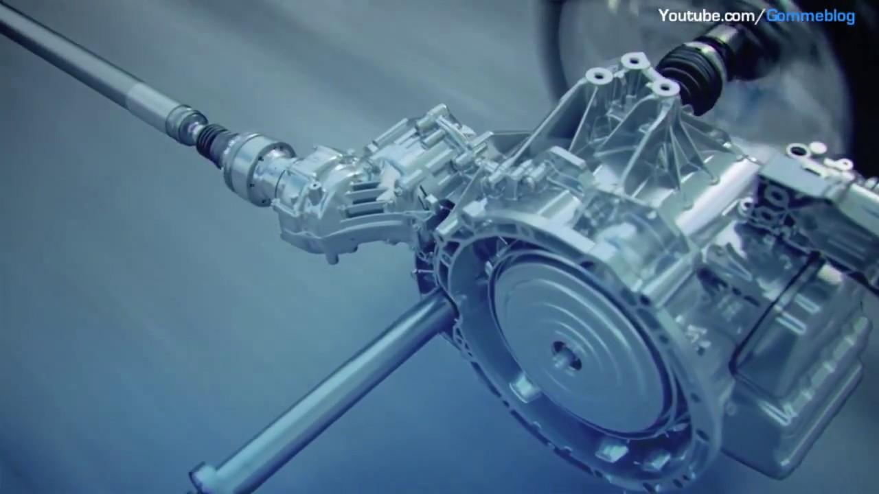Mercedes A45 CLA45 AMG How 4matic Transmission Works - YouTube