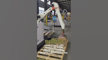 Leave it to it, and repetitive work becomes reliable#robotic #machine #robotization