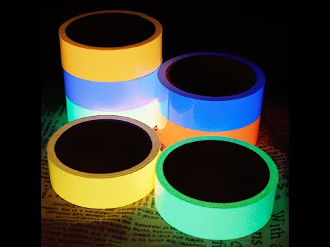 Video: Photoluminescent Film (15 Photos): Luminescent Light-accumulative Film For Evacuation Plans, Glow-in-the-dark Self-adhesive Film