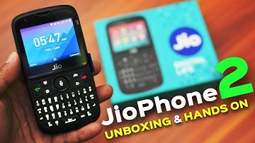 JioPhone 2 Unboxing & Hand On | Data Dock