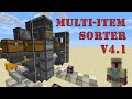 Multi-Item Sorter V4.1 | Minecraft Java Edition | 1.16.3