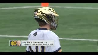 Up Pick, Alley Dodge Dunk - Chris Kavanagh (Notre Dame Men’s Lacrosse 2023)