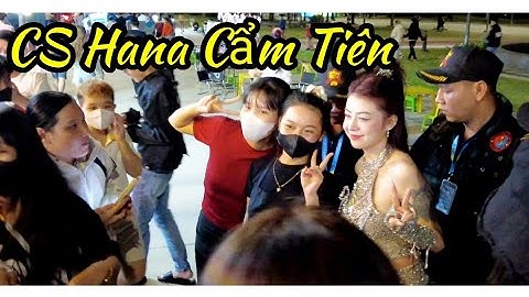 Giao lưu chụp ảnh cùng ca sĩ Hana Cẩm Tiên tại lô tô Hương Nam Bình Dương Rất Vui