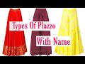 Types of plazo | Types of plazo with name | Latest plazo pant design 2020 | Plazo with name | Plazo