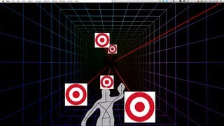 The Tunnel - Head-tracking using Kinect to create 3D perspective