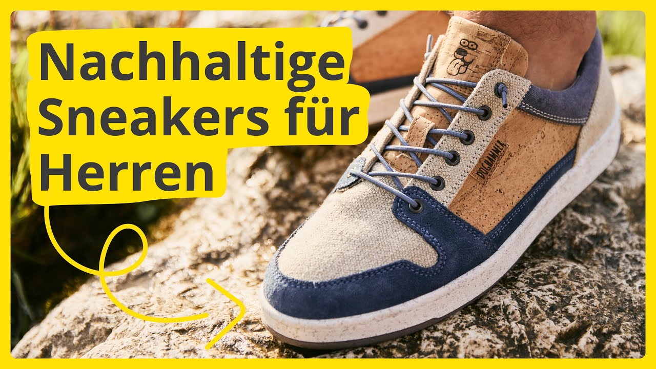 Nachhaltige Sneaker aus Kork & Leine | Natural Commuter | Indigo von Doghammer