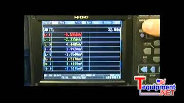 Hioki LR840X-20 Memory HiLogger 2ea Voltage/Temp Unit LR8500