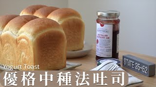 優格中種法吐司 spongedough method yogurt bread