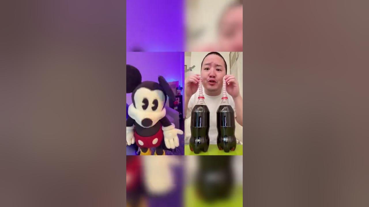 The CRAZIEST SCIENCE EXPERIMENT EVER with sussy Mickey Mouse #shorts