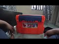 MEIHO Bucket Mouth BM-5000 (Orange), MEIHO Hard Belt BM-200 & MEIHO Premium Seat Cushion BM