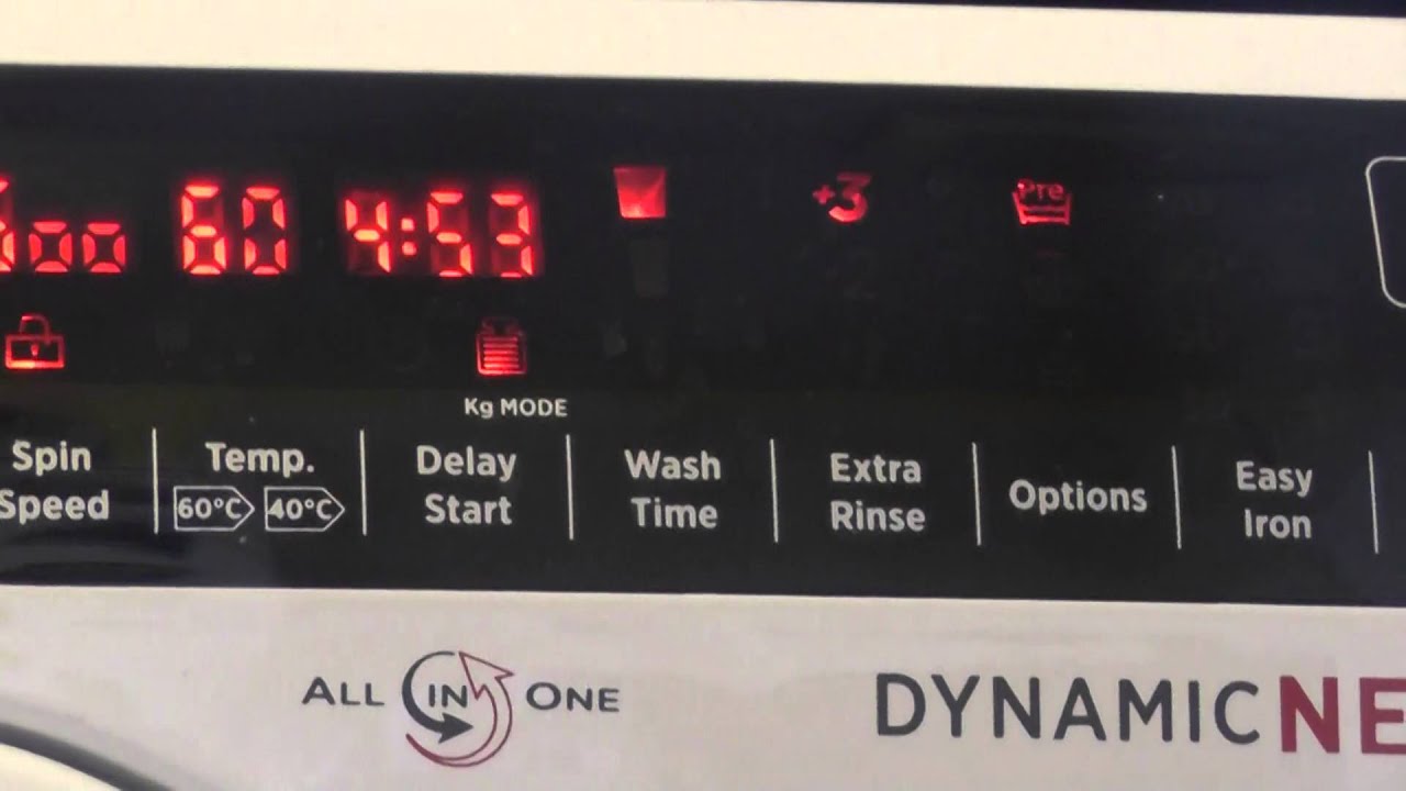 Hoover Dynamic Next, One of the longest wash cycles 1/8 (Requested)