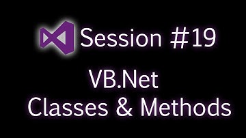 VB.Net Classes & Methods (Arabic)