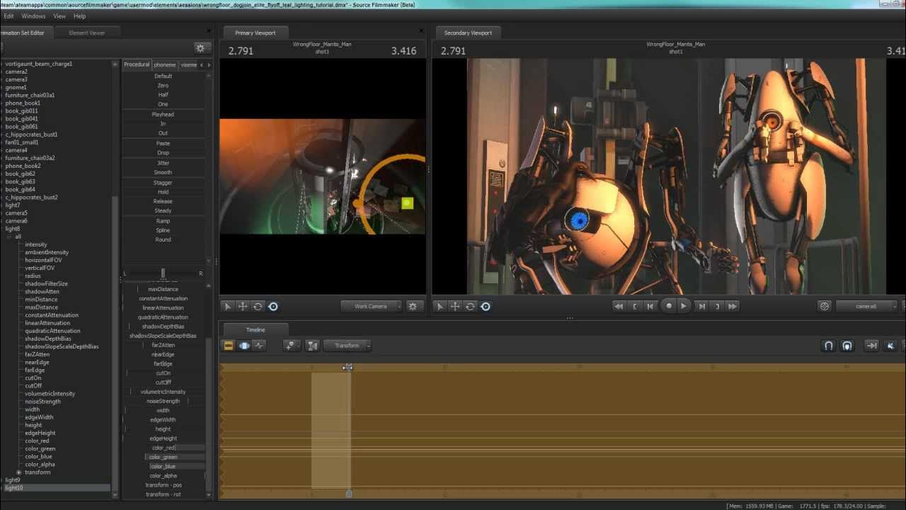 Sfm tutorial. Source filmmaker туториал. уроки по sfm. sfm interface. sfm освещение.