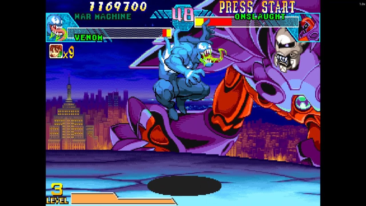 VENOM & WAR MACHINE — Savage Power Unleashed! | Marvel vs Capcom: Clash of Super Heroes