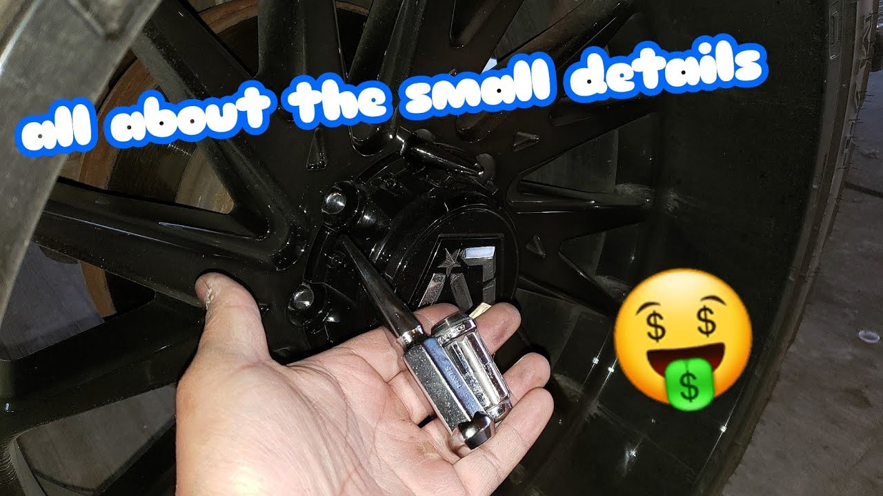 Spiked lug nuts on the LBZ