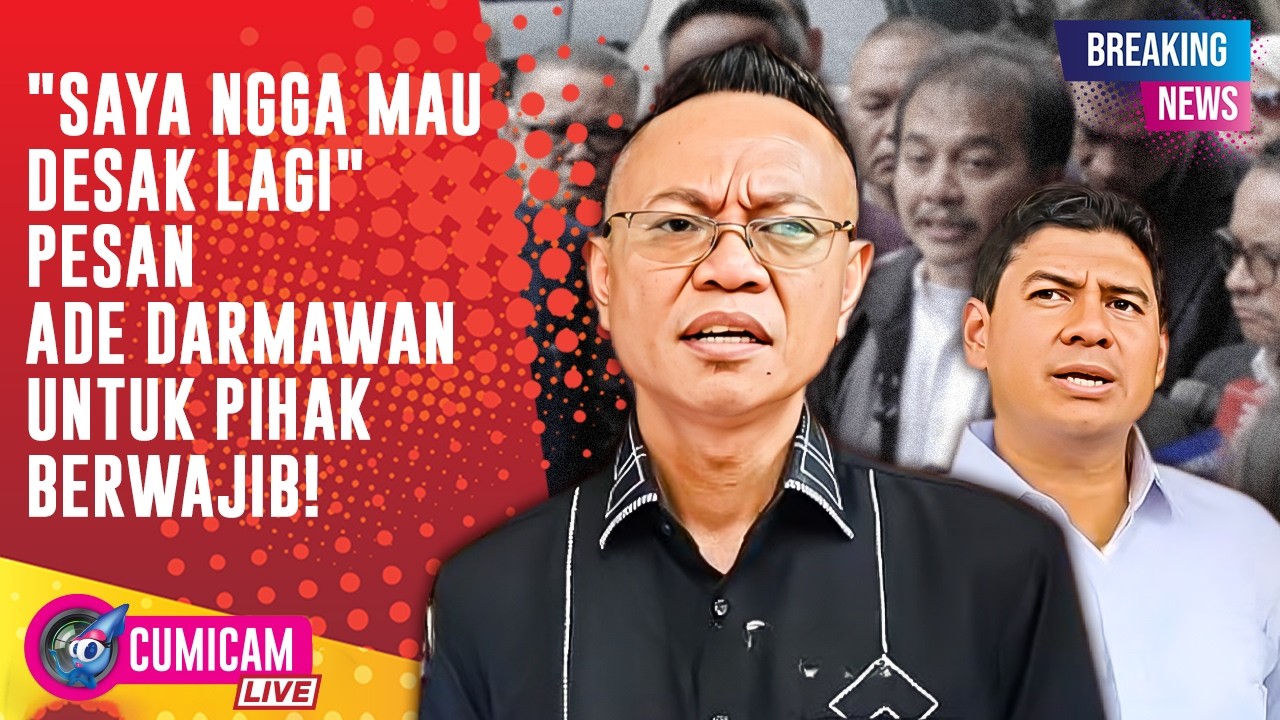 Lechumenan BREAKING NEWS! Ade Darmawan & Lechumanan Tanggapi Peluang P21 Kasus ...