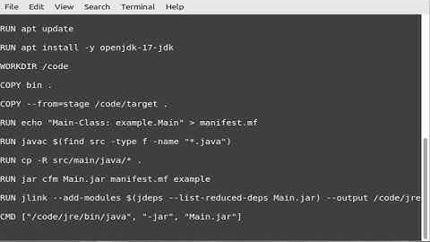 Programming {{ java jlink maven }} hello world