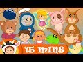 I Hear Thunder and More | Compilation by BabyMoo Songs For Kids