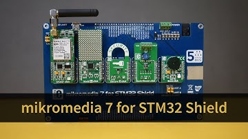 Mikromedia 7 for STM32 Shield