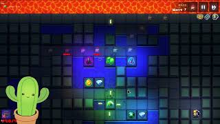 Is This the Next Great Roguelike Tower Defense? 💎🔥 [ Cactus Vtuber Plays Gem Miner TD ] screenshot 3