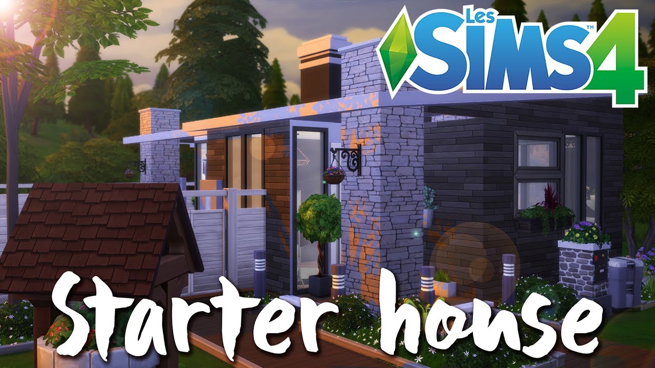 Création Sims 4 Starter House ! YouTube