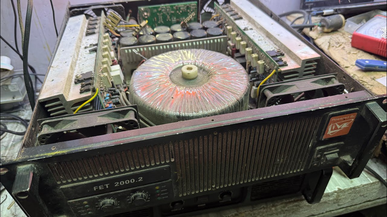 LIive fet 2000.2 power amplifier nabulok at halos wala ng pyesa tips kung paanu ko ayusin