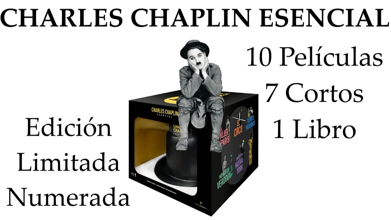 Charles Chaplin Esencial / Unboxing Edición Limitada Numerada / Blu-Ray