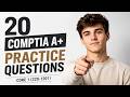 20 HARD CompTIA A+ Core 1 Questions (220-1201) – Can You Pass?