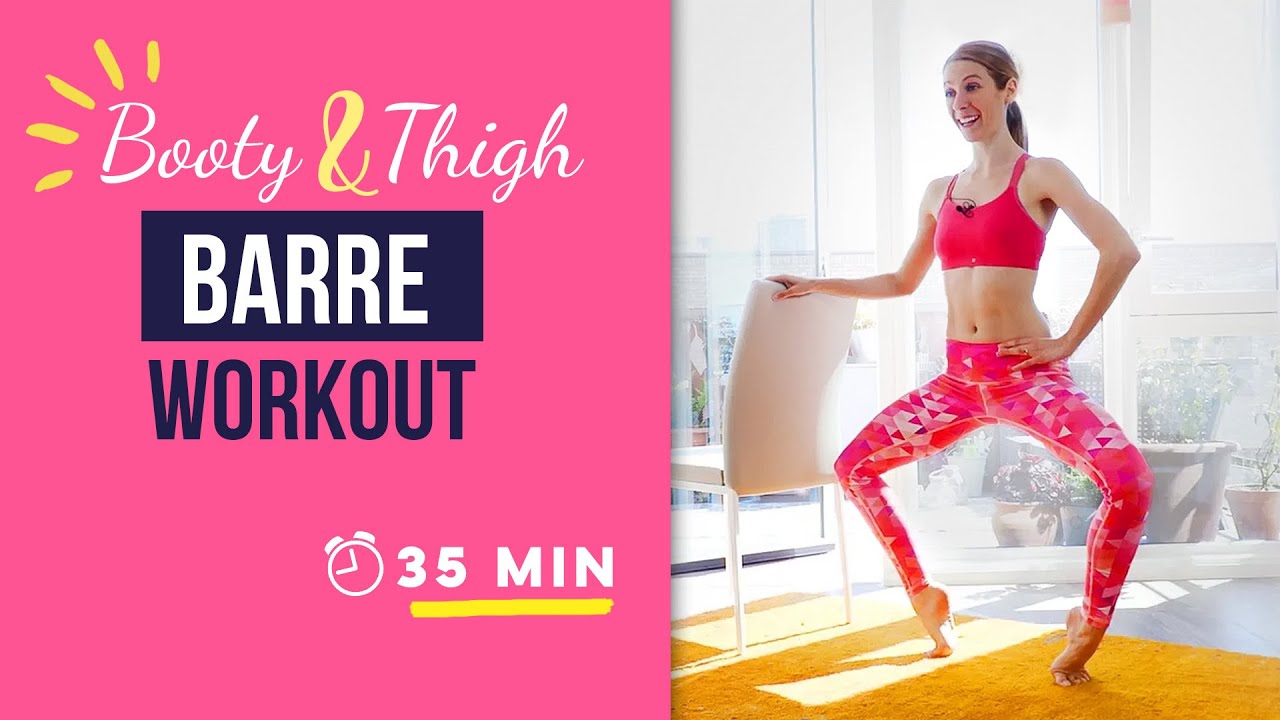 5 barre moves for a toned bum and stronger legs